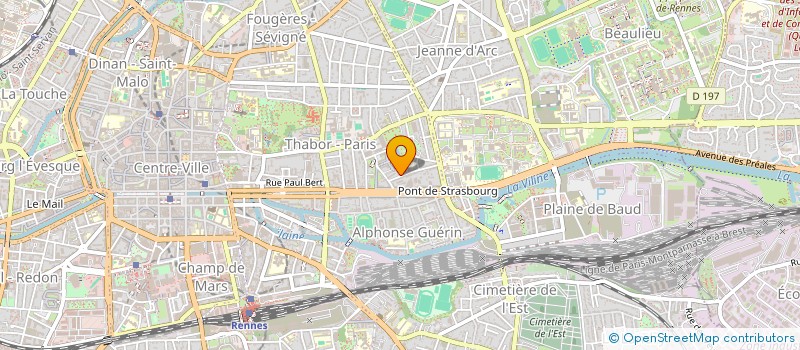 localisation de l'entreprise STRATEGES NEWS à RENNES