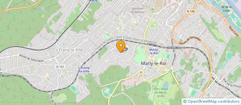 localisation de l'entreprise STRATEGIAE  MARLY-LE-ROI