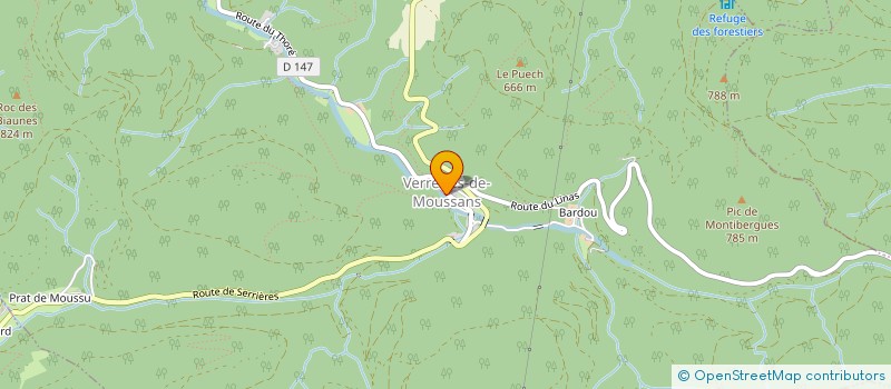 localisation de l'entreprise STRATEGIC HORIZONS  VERRERIES-DE-MOUSSANS