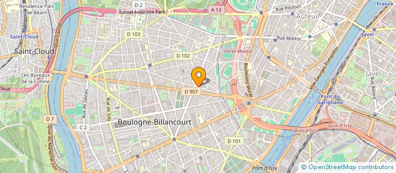 localisation de l'entreprise STRATEGIC MANAGEMENT ASSISTANCE  BOULOGNE-BILLANCOURT