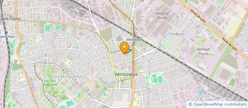 localisation de l'entreprise STRATEGIC SERVICES  VENISSIEUX