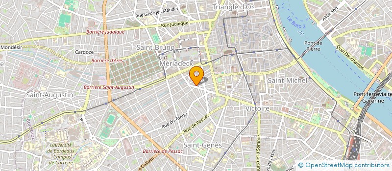 localisation de l'entreprise STRATEGICA  BORDEAUX