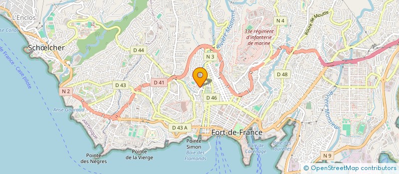 localisation de l'entreprise STRATEGIE 360 FORMATION à FORT-DE-FRANCE