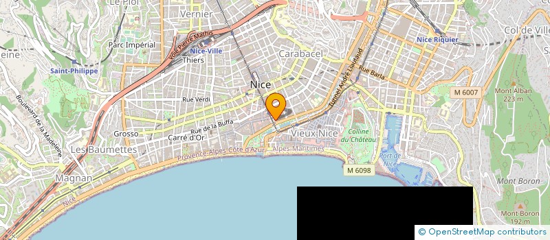 localisation de l'entreprise STRATEGIE à NICE