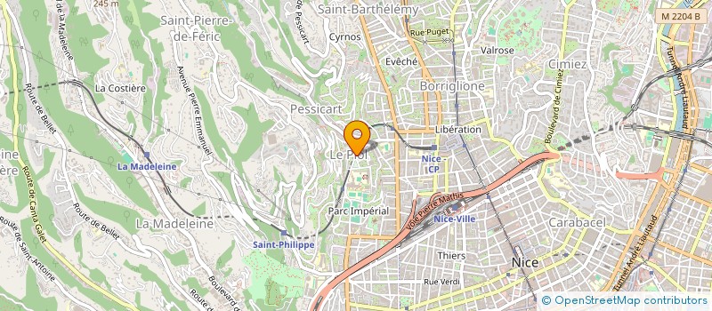 localisation de l'entreprise STRATEGIE-AVENIR-VISION  NICE