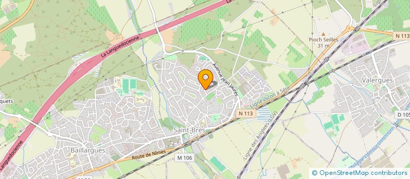 localisation de l'entreprise STRATEGIE CE  SAINT-BRES