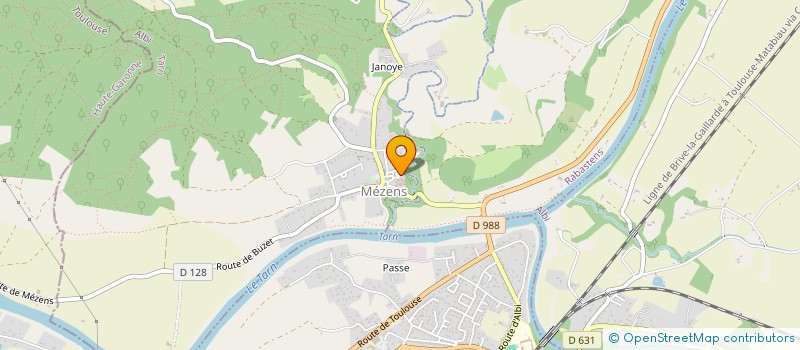 localisation de l'entreprise STRATEGIE & COMMUNICATION  MEZENS