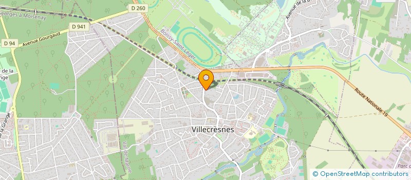 localisation de l'entreprise STRATEGIE CONSEIL ASSURANCE AVENIR  VILLECRESNES