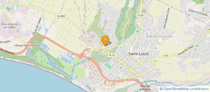 localisation de l'entreprise STRATEGIE CONSEILS INVESTISSEMENTS  SAINT-LOUIS