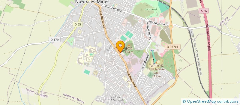 localisation de l'entreprise STRATEGIE DE NEGOCE  NUX-LES-MINES