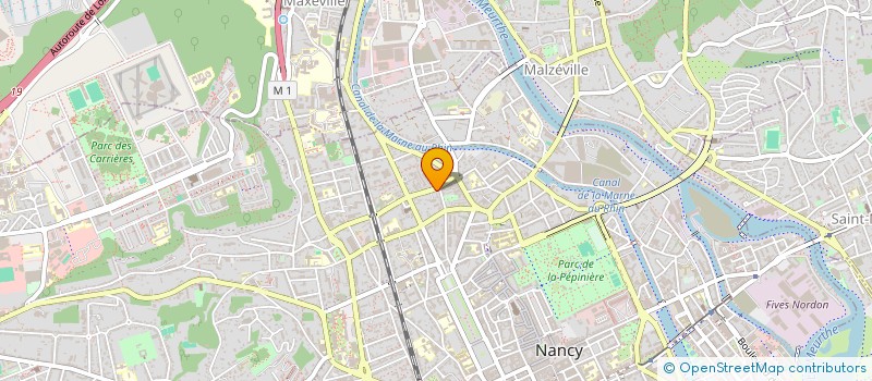 localisation de l'entreprise STRATEGIE DE PAIX  NANCY