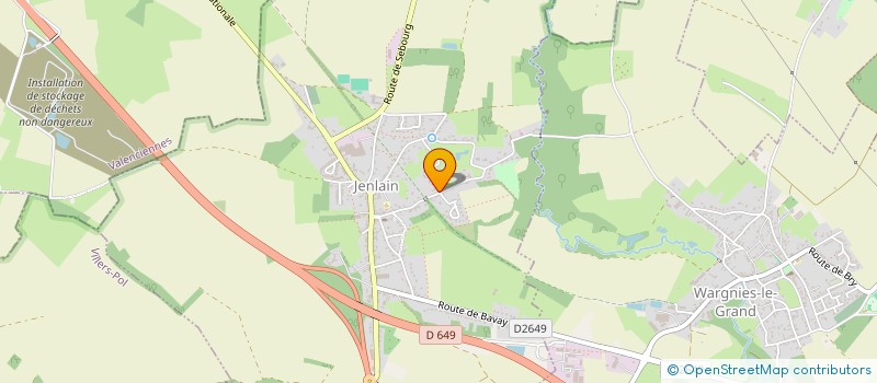 localisation de l'entreprise STRATEGIE ERC  JENLAIN