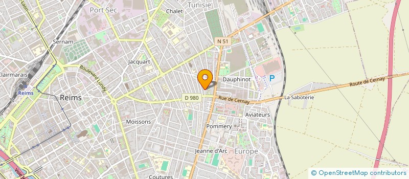 localisation de l'entreprise STRATEGIE ET AVENIR  REIMS