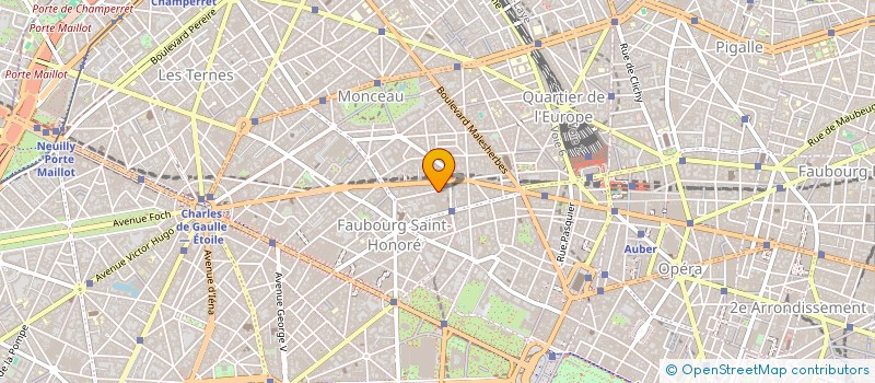 localisation de l'entreprise STRATEGIE EURO ISR SICAV  PARIS