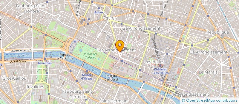 localisation de l'entreprise STRATEGIE FINANCIERE à PARIS