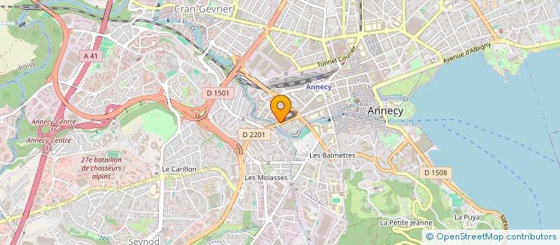 localisation de l'entreprise STRATEGIE FUTURE à ANNECY