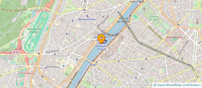 localisation de l'entreprise STRATEGIE & GOUVERNANCE CONSEIL  PARIS