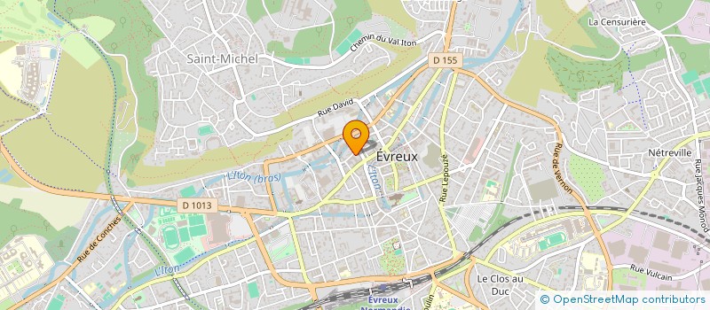 localisation de l'entreprise STRATEGIE-INFORMATIQUE  EVREUX