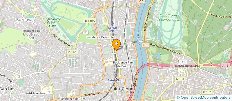 localisation de l'entreprise STRATEGIE LEADER à SAINT-CLOUD