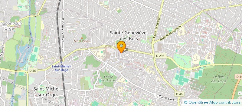 localisation de l'entreprise STRATEGIE LOGISTIQUE SERVICE à SAINTE-GENEVIEVE-DES-BOIS