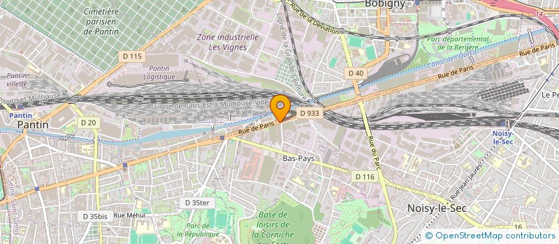 localisation de l'entreprise STRATEGIE LOGISTIQUE SERVICE à ROMAINVILLE