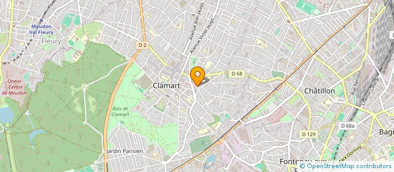 localisation de l'entreprise STRATEGIE NUMERIQUE à CLAMART