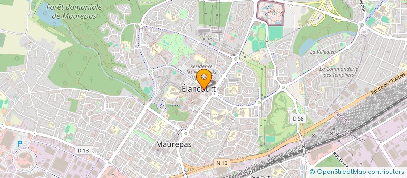 localisation de l'entreprise STRATEGIE ORGAN CONSEIL RECHERCHE ACTION  ELANCOURT