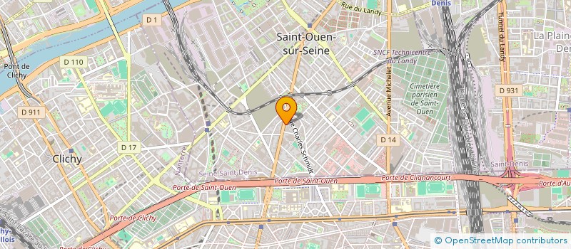 localisation de l'entreprise STRATEGIE PATRIMOINE CONSEIL  SAINT-OUEN-SUR-SEINE