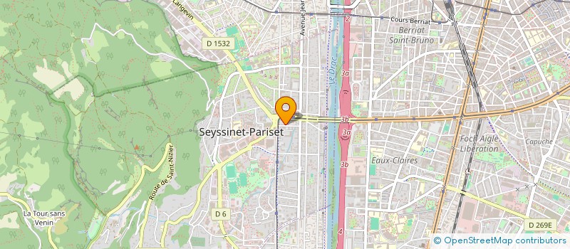 localisation de l'entreprise STRATEGIE RH à SEYSSINET-PARISET