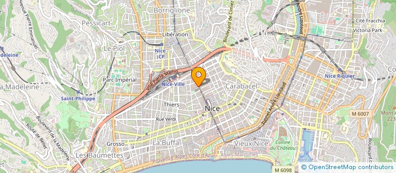 localisation de l'entreprise STRATEGIE SYNERGIES ET DEVELLOPPEMENT COMMERCIAL à NICE