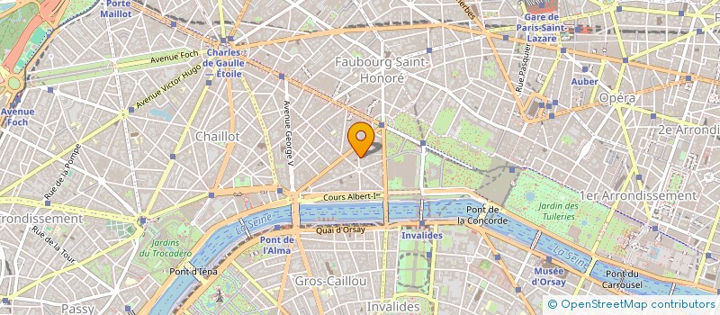 localisation de l'entreprise STRATEGIES AND CORP.  PARIS