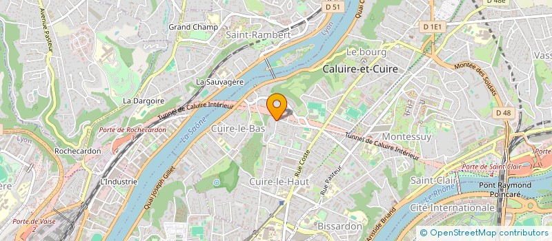 localisation de l'entreprise STRATEGIES D HOMMES  CALUIRE-ET-CUIRE