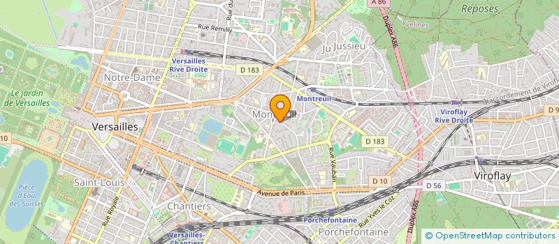 localisation de l'entreprise STRATEGIES DURABLES à VERSAILLES