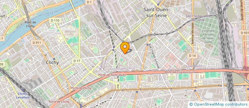 localisation de l'entreprise STRATEGIES ENTREPRENEUR à SAINT-OUEN-SUR-SEINE