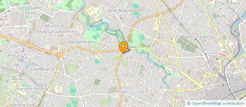 localisation de l'entreprise STRATEGIES ENTREPRISES à NANTES