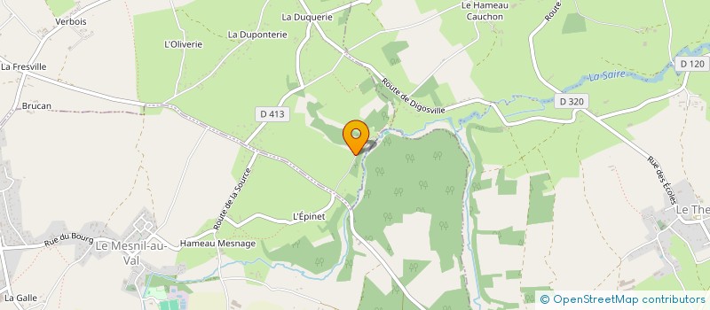 localisation de l'entreprise STRATEGIES MER ET LITTORAL  DIGOSVILLE