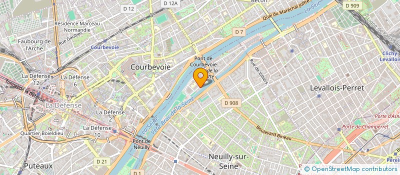localisation de l'entreprise STRATEGIES RH à NEUILLY-SUR-SEINE