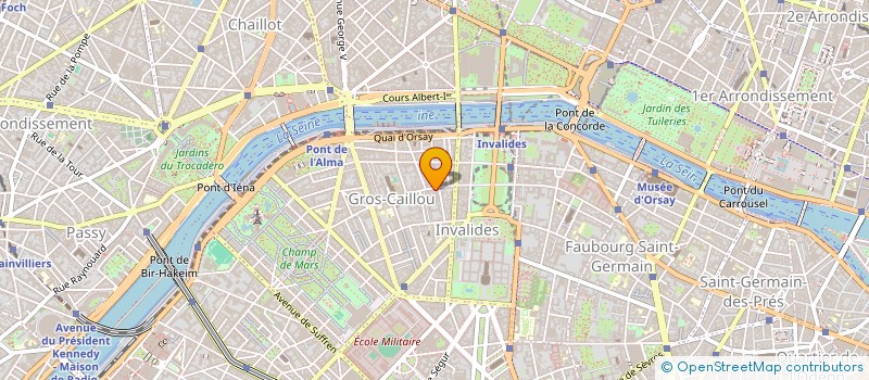 localisation de l'entreprise STRATEGING CONSULTING  PARIS