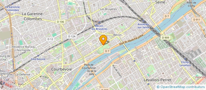 localisation de l'entreprise STRATEGIZE  COURBEVOIE