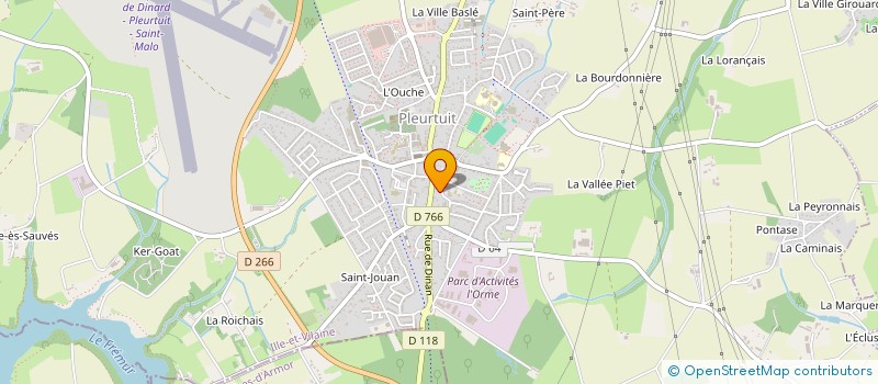 localisation de l'entreprise STRATEGO  PLEURTUIT