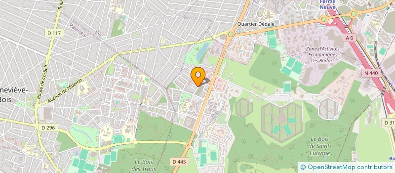 localisation de l'entreprise STRATEGY RECORD  FLEURY-MEROGIS