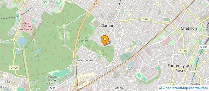 localisation de l'entreprise STRATEGY4NETWORK à CLAMART