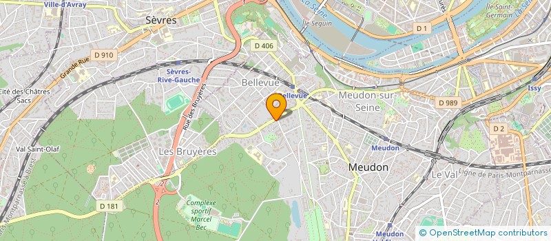 localisation de l'entreprise STRATEHAB IMMOBILIER à MEUDON
