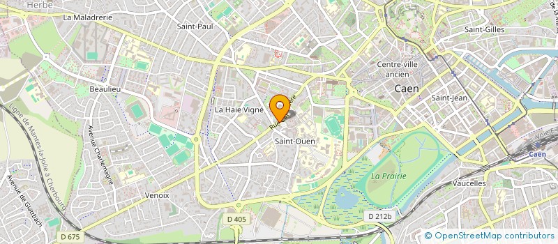 localisation de l'entreprise STRATEMARK à CAEN
