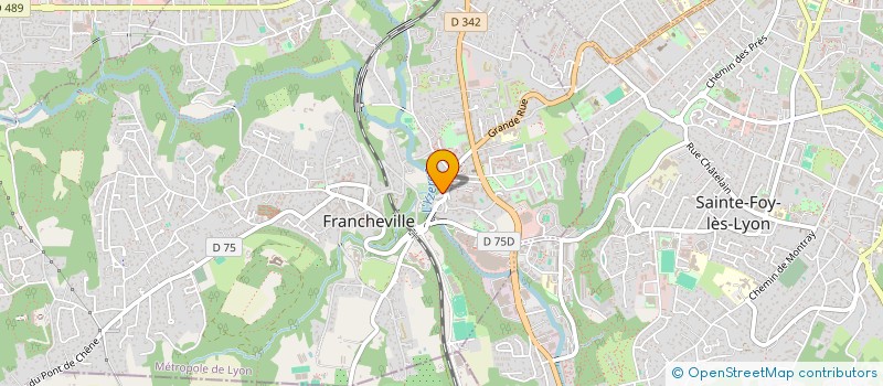 localisation de l'entreprise STRATERGIE  LYON