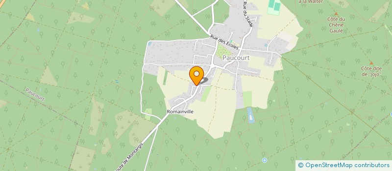 localisation de l'entreprise STRATEZIK MANAGEMENT à PAUCOURT