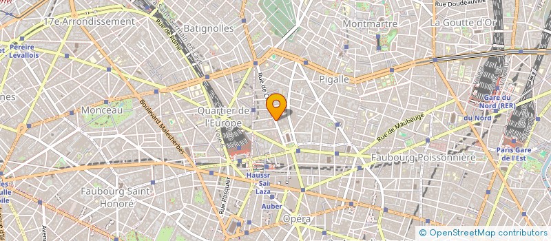 localisation de l'entreprise STRATHOME FRANCE  PARIS