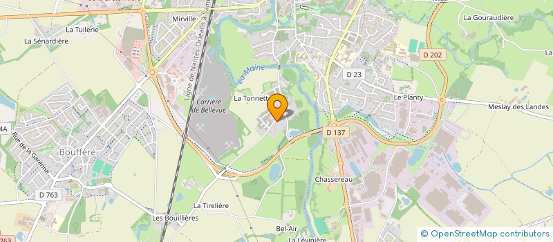 localisation de l'entreprise STRATI JEY à MONTAIGU-VENDEE