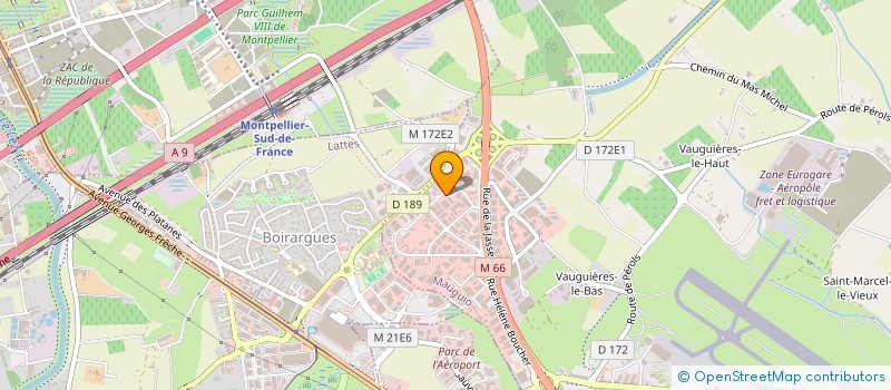 localisation de l'entreprise STRATI-TECK à MAUGUIO