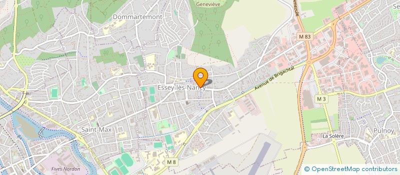 localisation de l'entreprise STRATIF NANCY à ESSEY-LES-NANCY